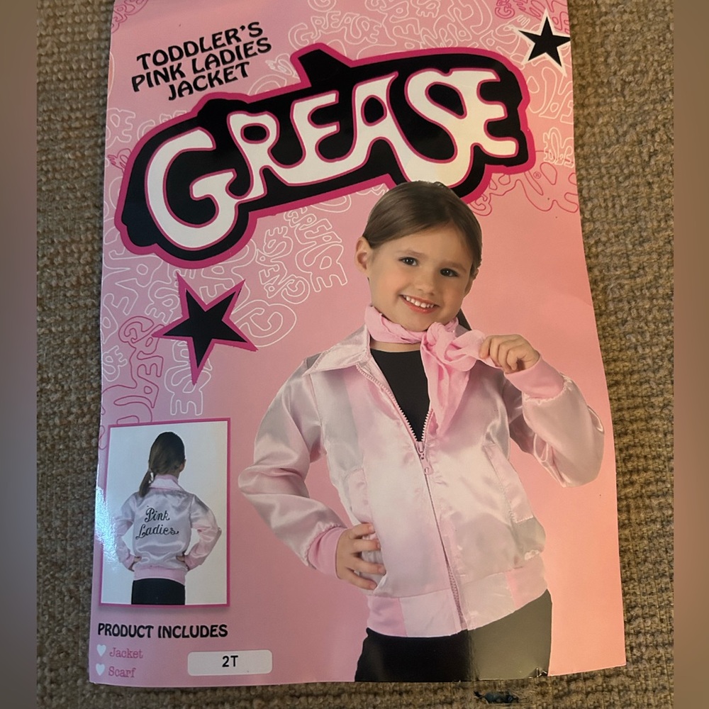 Toddler Pink Ladies Jacket - Pink